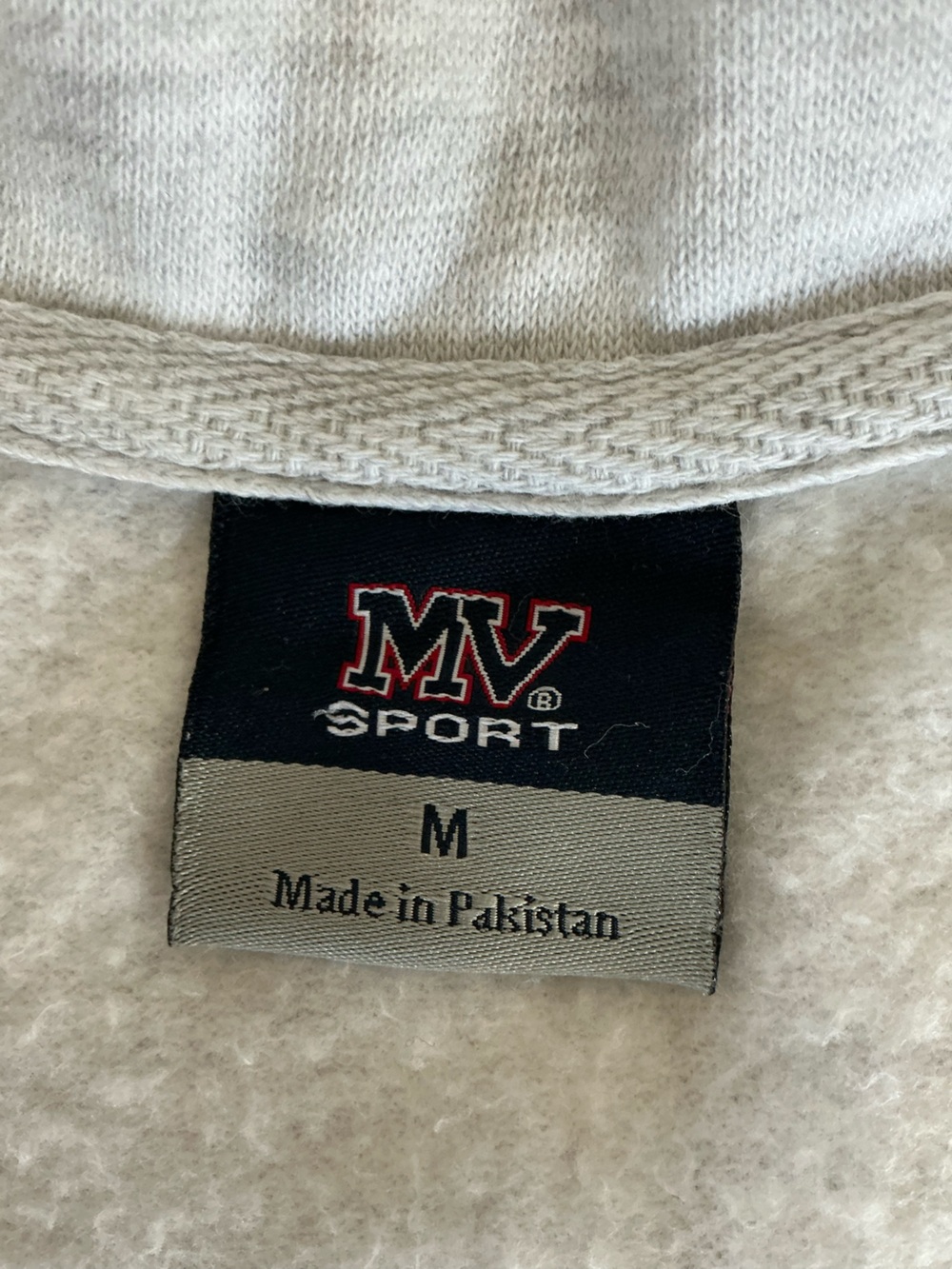 MV Sport Men’s Ohio University Grey 1/2 Zip Fleece Sweatshirt M - Picture 5 of 11